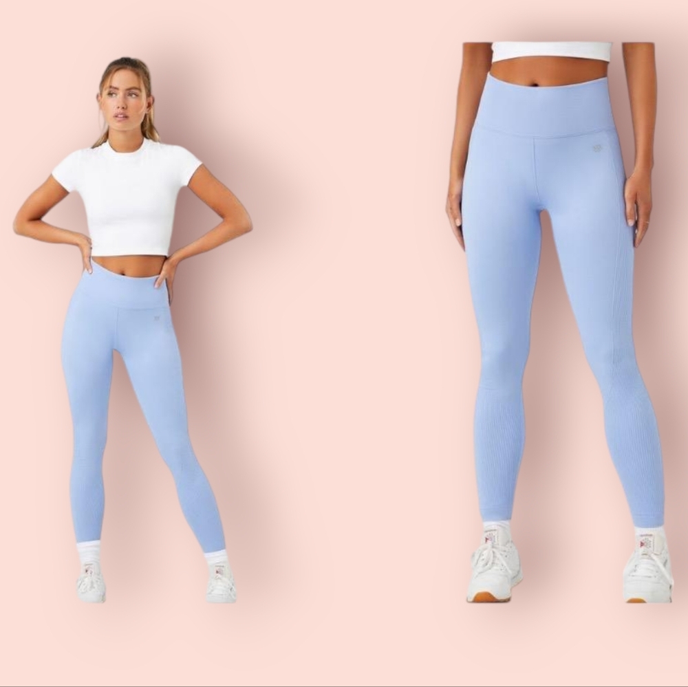 FOREVER 21 light blue leggings ,size US woman's small